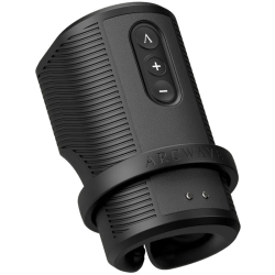 ARCWAVE - ZING VIBRATING MALE STROKER WITH DUAL MOTOR BLACK