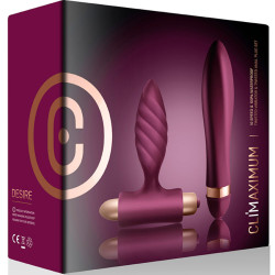 CLIMAXIMUM - DESIRE KIT TWISTED VIBRATOR ANAL PLUG