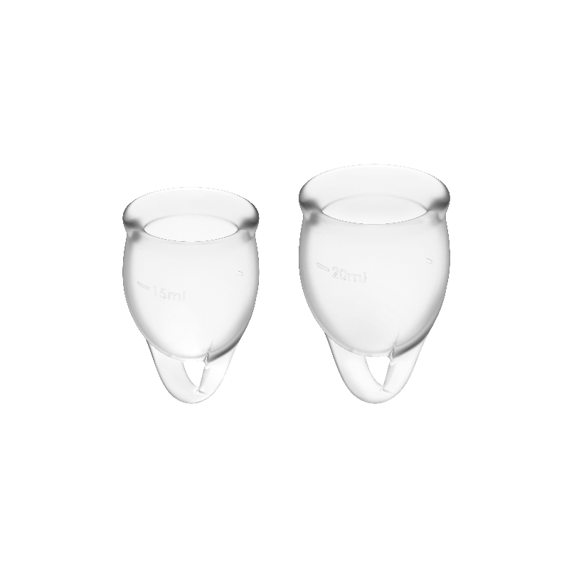 SATISFYER - FEEL CONFIDENT MENSTRUAL CUP DARK BLUE 15 20 ML
