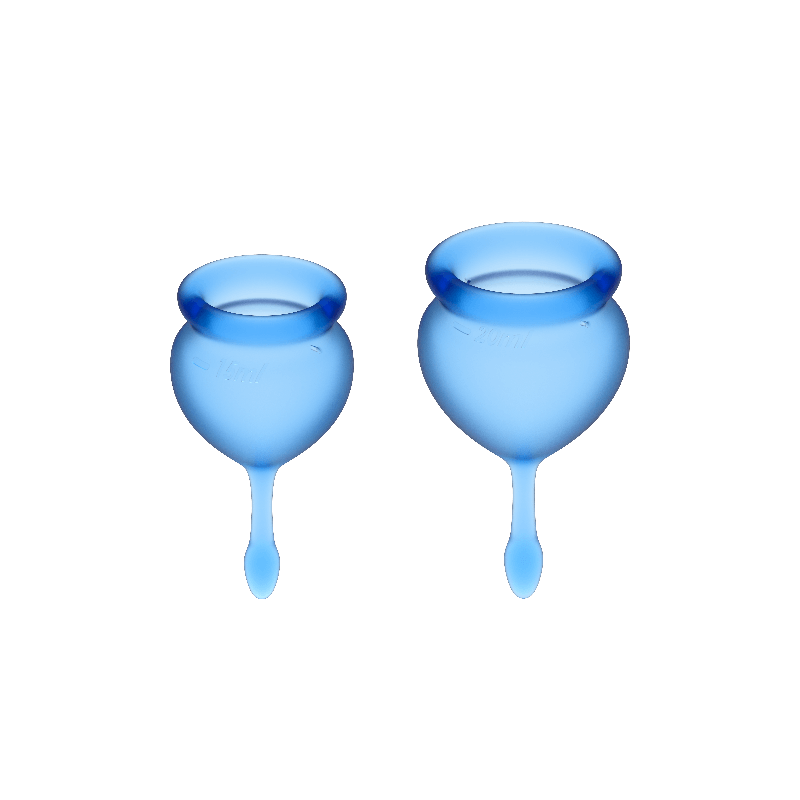 SATISFYER - FEEL GOOD MENSTRUAL CUP DARK BLUE 15 20 ML
