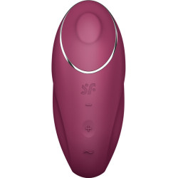 SATISFYER - TAP and CLIMAX 1 LAY-ON VIBRATOR RED