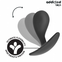 ADDICTED TOYS - SET OF 3 ANAL PLUG SILICONE MODEL 3