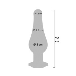 TOYJOY - ANAL PLAY DIAMANTE BUM BIJOU PLUG ANAL PEQUEÑO