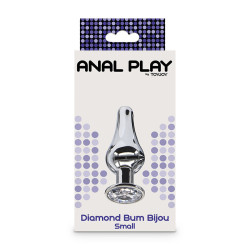 TOYJOY - ANAL PLAY DIAMANTE BUM BIJOU PLUG ANAL PEQUEÑO