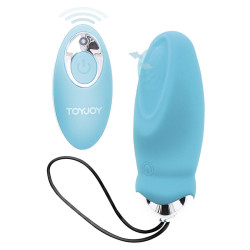 TOYJOY - HAPPINESS IM SO EGGCITED REMOTE CONTROL VIBRATOR BLUE