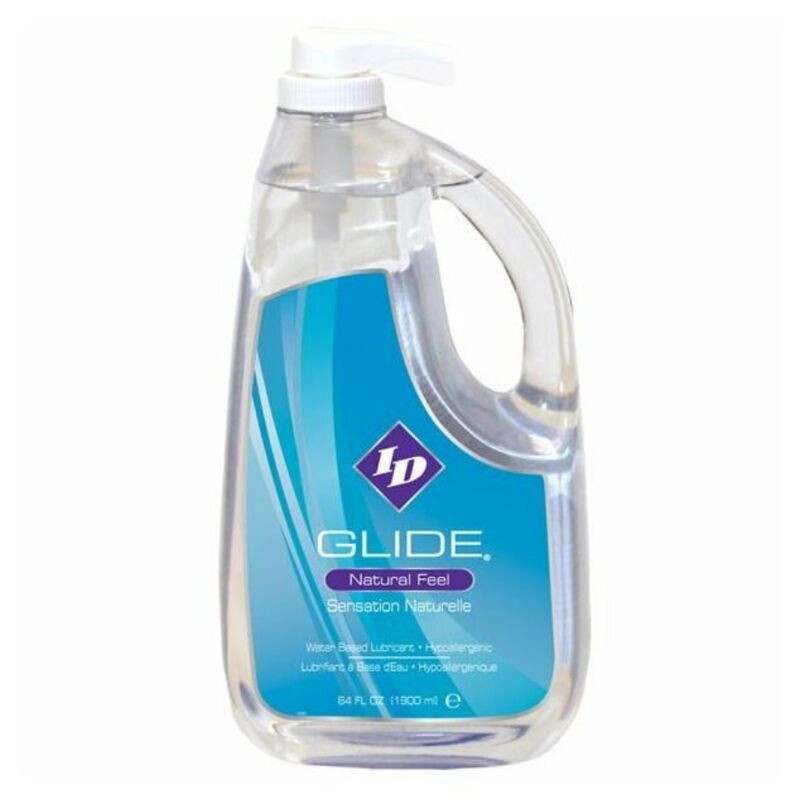 ID GLIDE - WATER BASED LUBRICANT HYPOALLERGENIC NATURAL FEEL 1900 ML