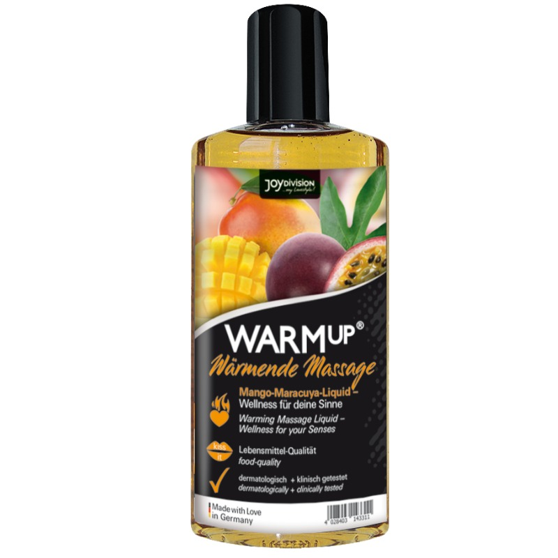 JOYDIVISION AQUAGLIDE - WARMUP ACEITE DE MASAJE MANGOMARACUYA 150 ML