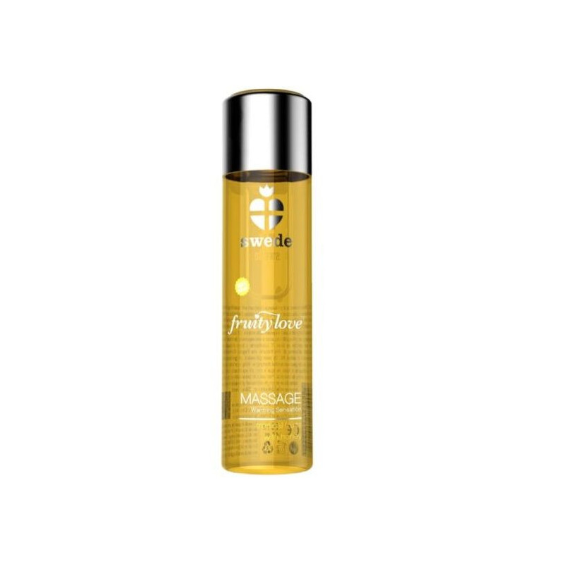 SWEDE - FRUITY LOVE WARMING EFFECT MASSAGE OIL TROPICAL FRUITY WITH HONEY 60 ML