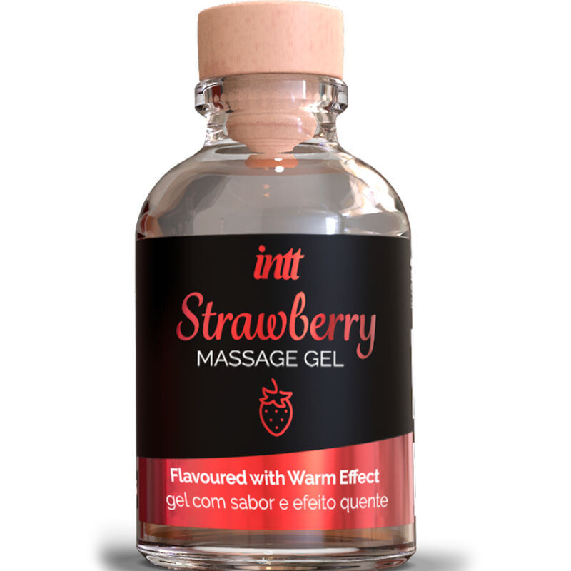 INTT MASSAGE and ORAL SEX - HOT EFFECT STRAWBERRY FLAVOR MASSAGE GEL
