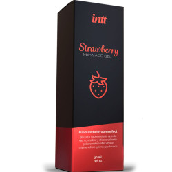 INTT MASSAGE and ORAL SEX - HOT EFFECT STRAWBERRY FLAVOR MASSAGE GEL