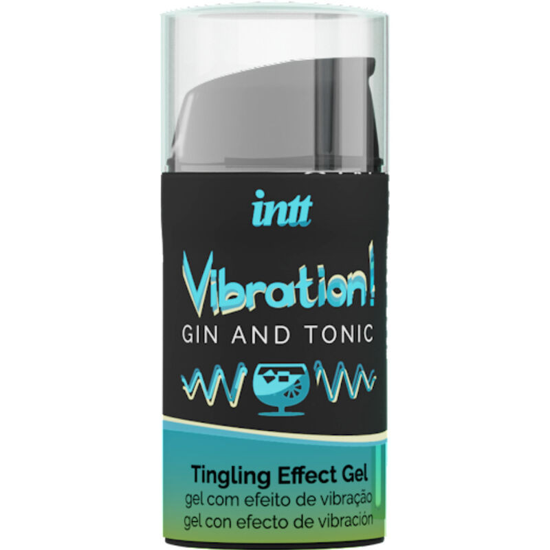 INTT - POWERFUL INTIMATE STIMULANT LIQUID VIBRATOR GEL GIN and TONIC 15ML