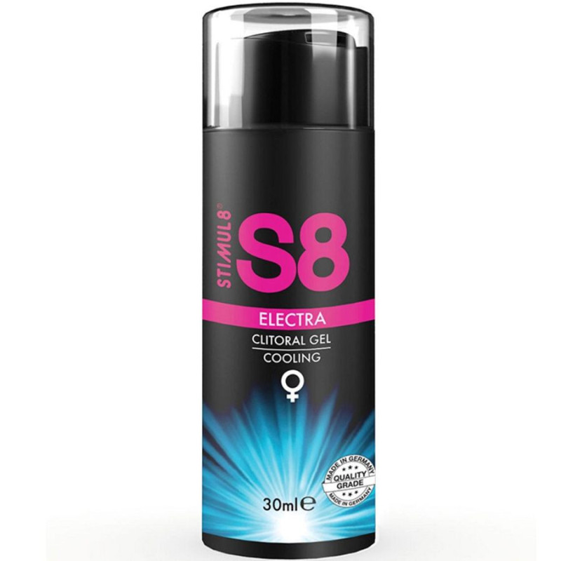 STIMUL8 - S8 ELECTRA GEL ESTIMULADOR DE CLÍTORIS EFECTO FRÍO 30 ML
