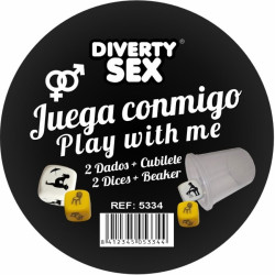 DIABLO PICANTE - DADOS LUGAR POSTURAS HETERO CON CUBILETE