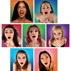 SPENCER and FLEETWOOD - WANKY HANKIES 7 PAÑUELOS EXTRA GRANDES MUJERES