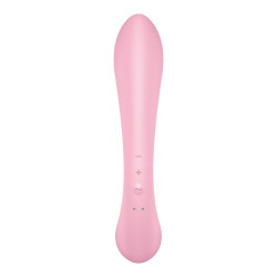 SATISFYER - TRIPLE OH HYBRID VIBRATION PINK