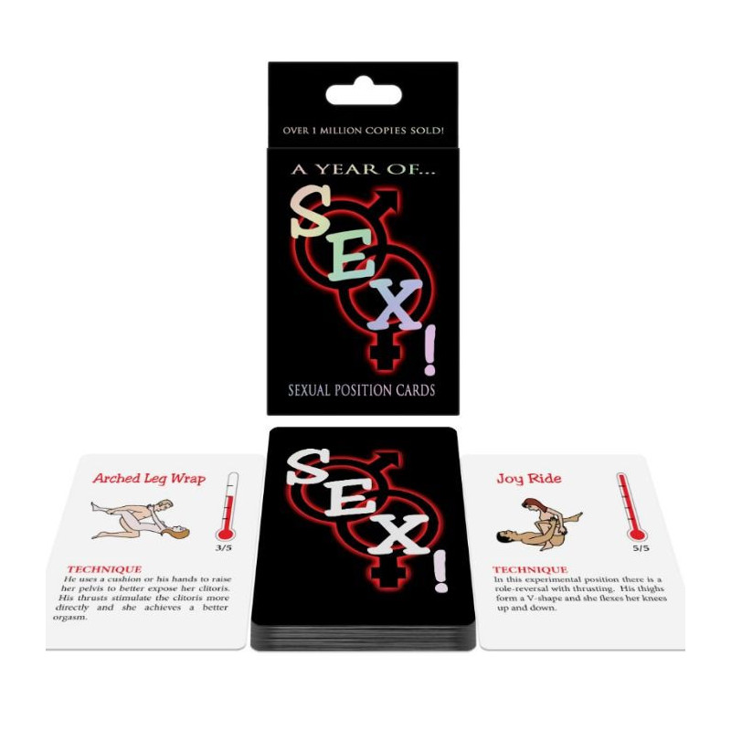 KHEPER GAMES - SEXUAL POSITION CARDS A YEAR OF...SEX
