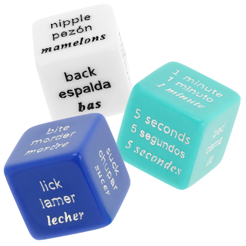 WATERFEEL - JUEGO DE DADOS ERÓTICOS ES-FR-EN
