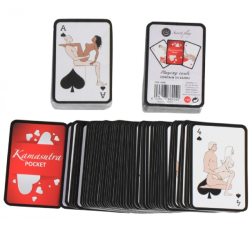 SECRETPLAY - POCKET KAMASUTRA PLAYING CARDS (ES-EN-PT-IT-FR-DE)