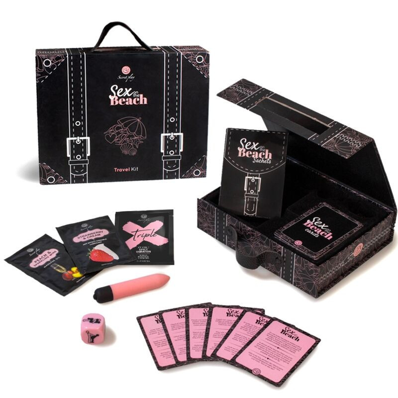 SECRETPLAY - SEX ON THE BEACH TRAVEL KIT (ES-EN-DE-FR-NL-PT)